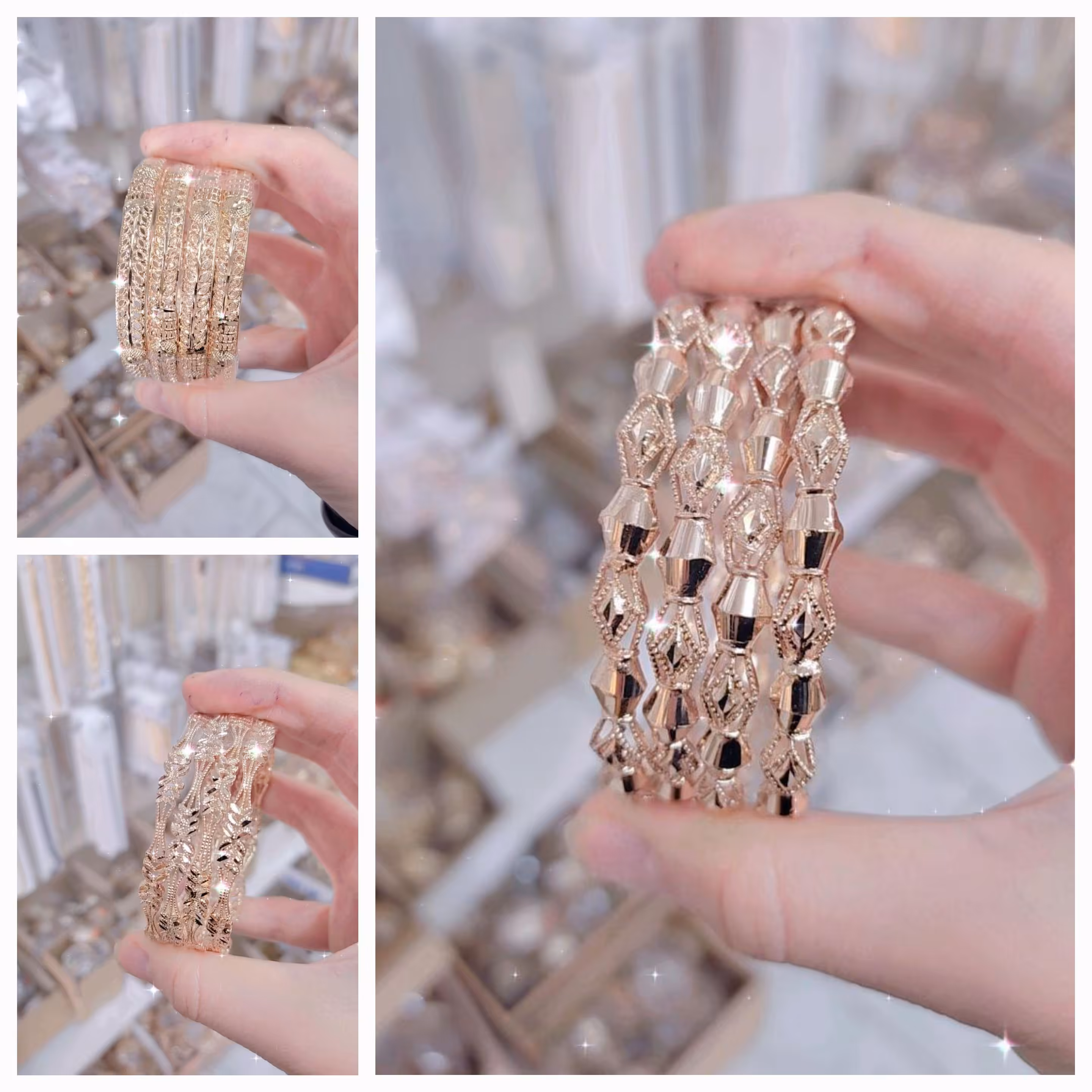 النگو بحرینی طلاروس رنگ ثابت ضد حساسیت