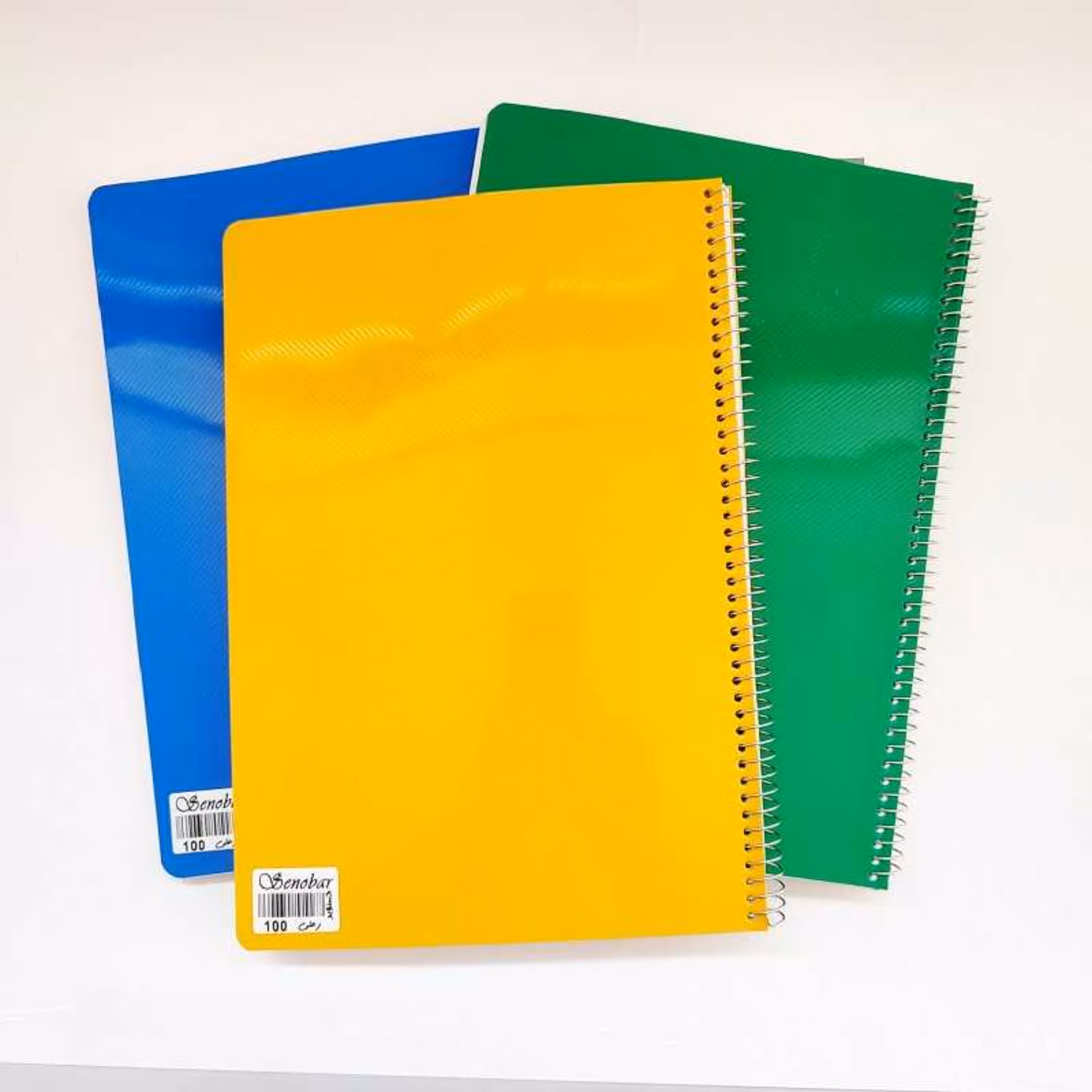 دفتر مشق 100 برگ رحلی فنرتک صنوبر