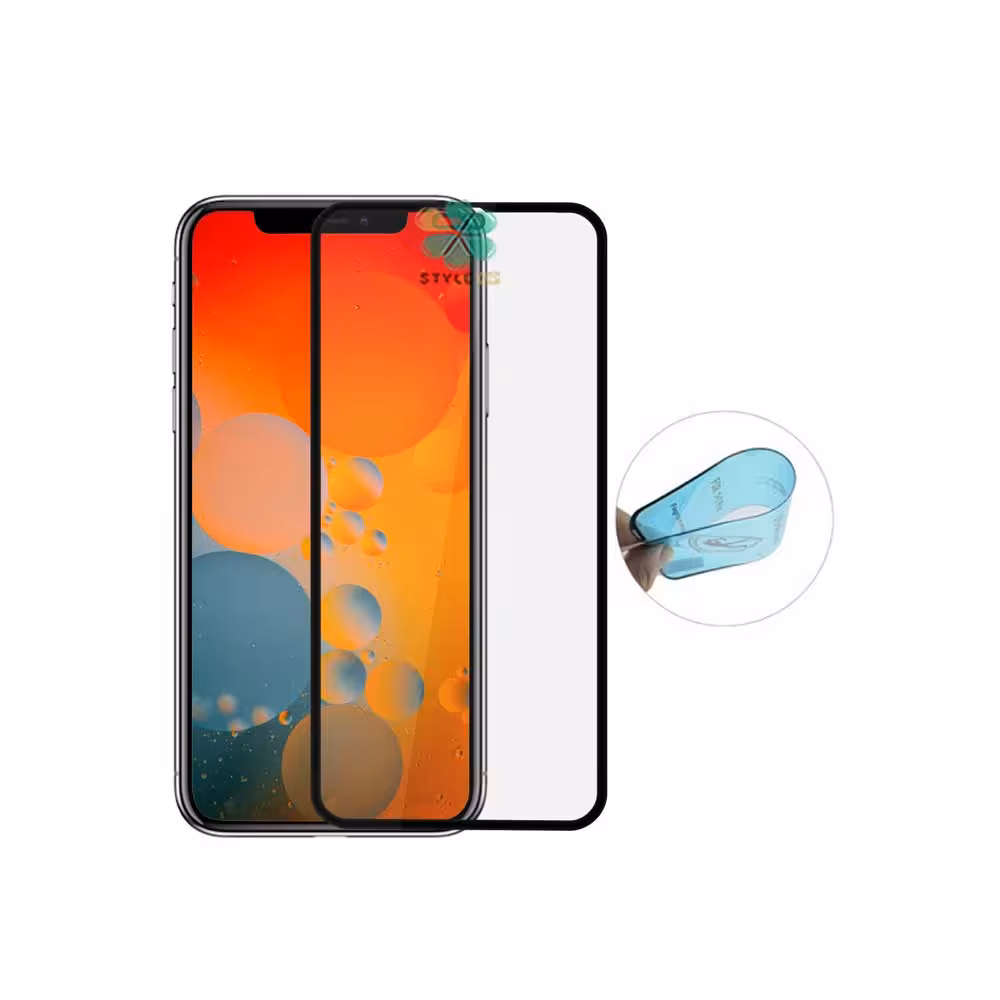 محافظ صفحه گلس گوشی آیفون iPhone 12 Pro مدل Polymer nano