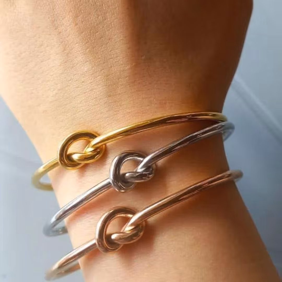 دستبند گره ای استیل