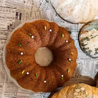 کیک کدو حلوایی با گردو 