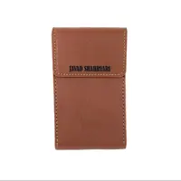 کیف گوشی کمری چرم طبیعی امیسیما کد G-102  (با حکاکی اسم دلخواه شما)