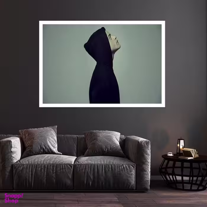 تابلو بکلیت طرح مشاهیر سینمای جهان رامی مالک مدل قاب شاسی W-s10083