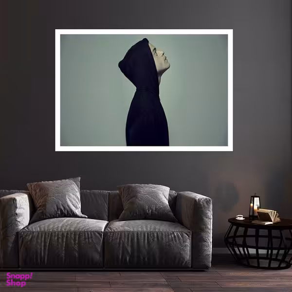 تابلو بکلیت طرح مشاهیر سینمای جهان رامی مالک مدل قاب شاسی W-s10083