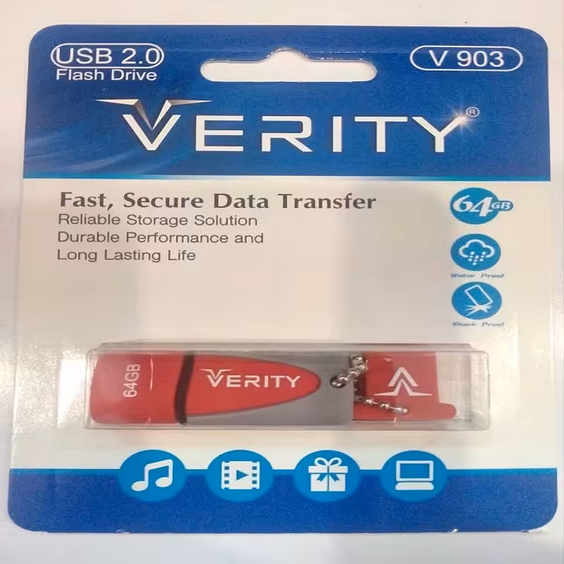فلش مموری وریتی مدل V-903 ظرفیت 64 گیگابایت USB2.0