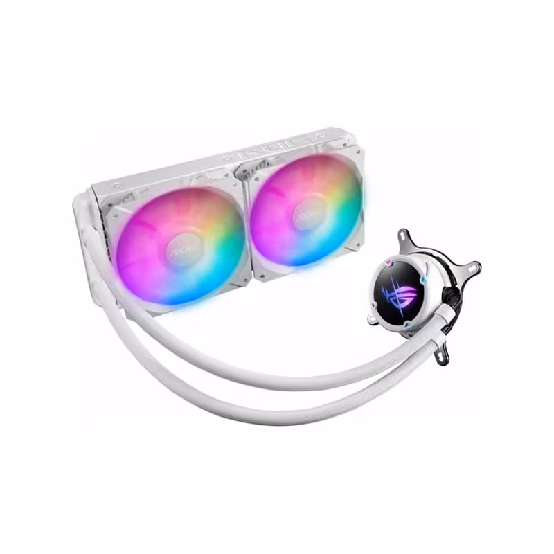 خنک کننده مایع پردازنده ایسوس ROG STRIX LC II 240 ARGB WHITE EDITION