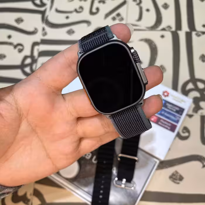 اپل واچ ULTRA 2 با 2گیگ حافظه داخلی و ساخت واچ فیس با هوش مصنوعی و پخش موزیک و ضبط صدا و امکانات فراوان مدل HK9 Ultra 2