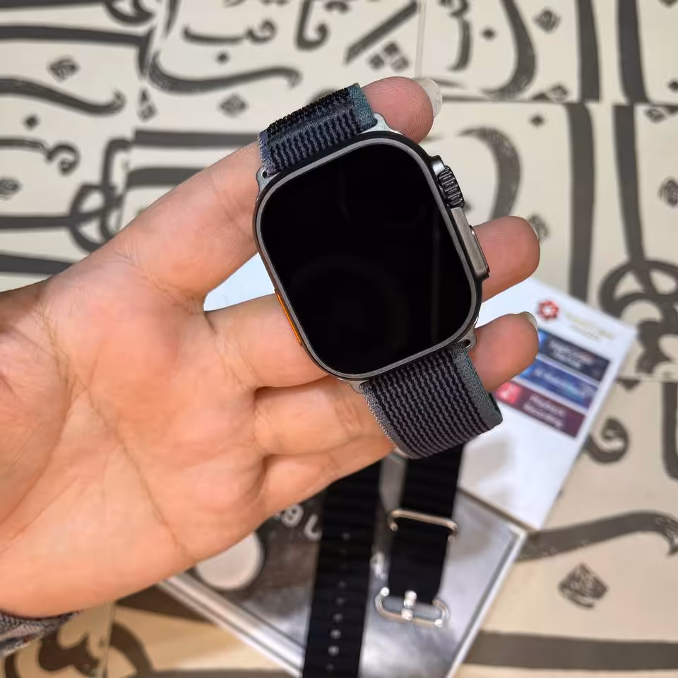 اپل واچ ULTRA 2 با 2گیگ حافظه داخلی و ساخت واچ فیس با هوش مصنوعی و پخش موزیک و ضبط صدا و امکانات فراوان مدل HK9 Ultra 2