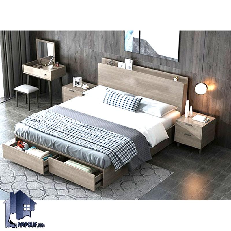 تخت خواب دو نفره DBJ186