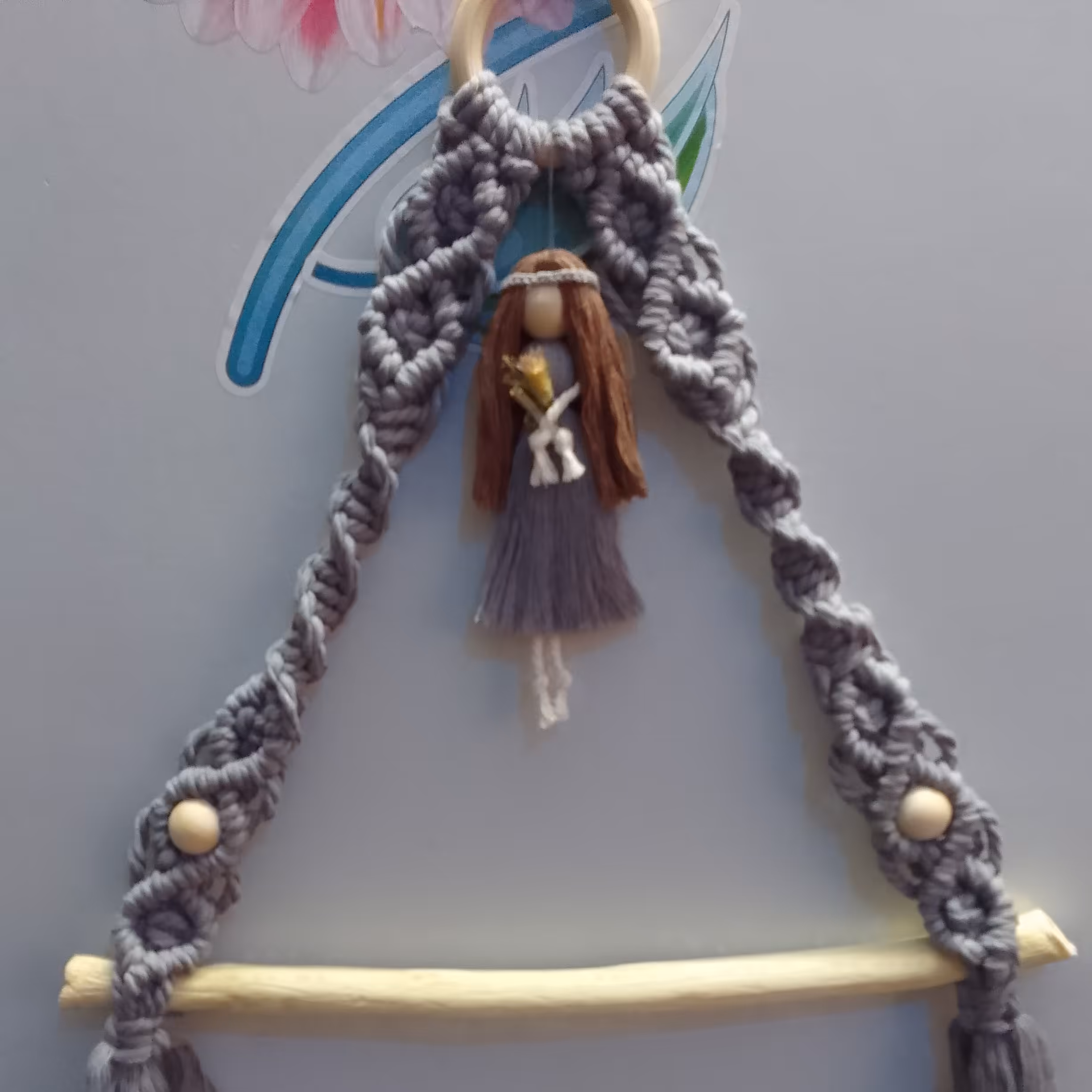 جا حوله مکرومه عروسکی