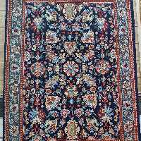 قالیچه 40 رج تمام گیاهی چله پنبه خالص