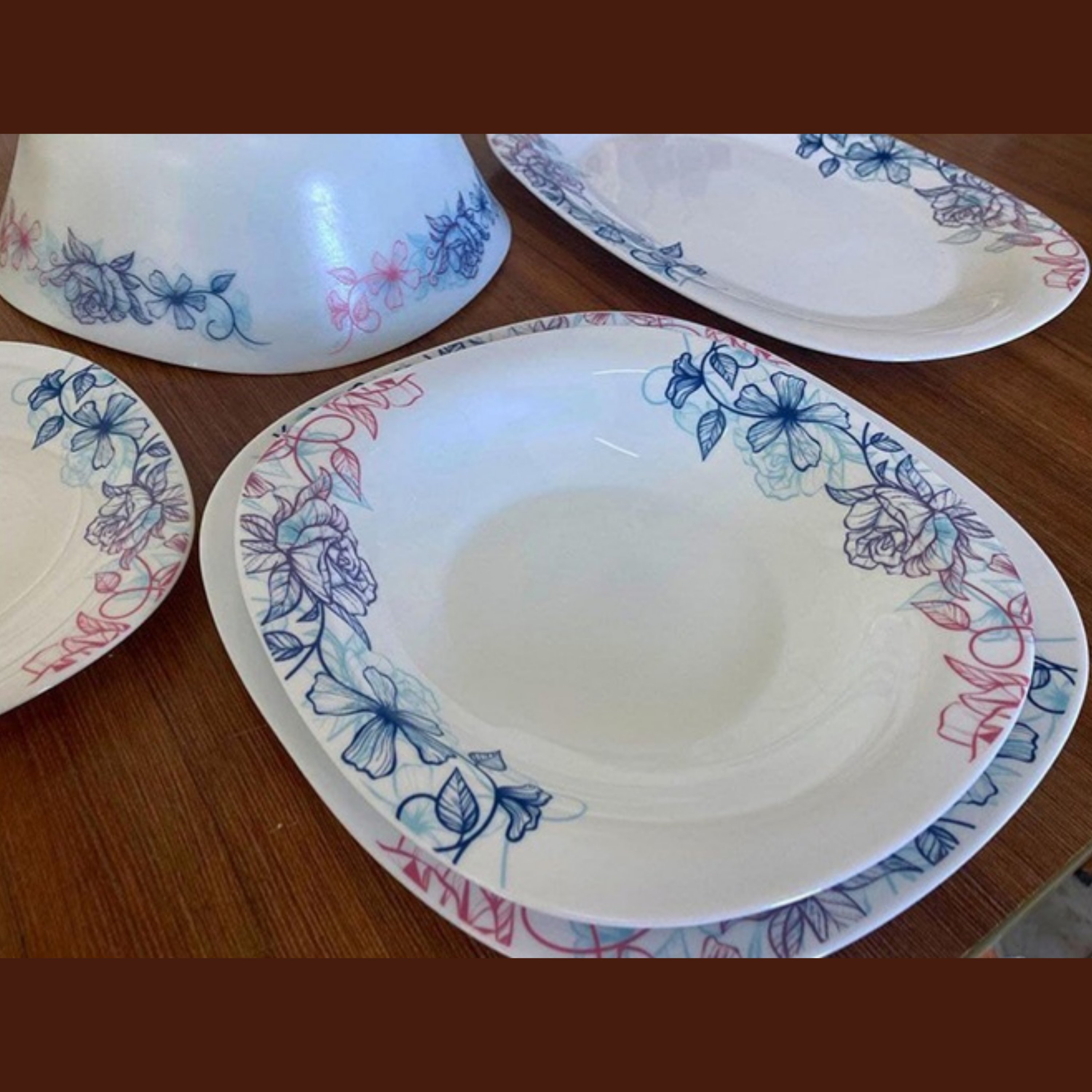 798 سرویس غذاخوری آرکوپال 28 پارچه شش نفره پارس اوپال ( جهیزیه ، ارکوپال ، هدیه ، کادوئی)