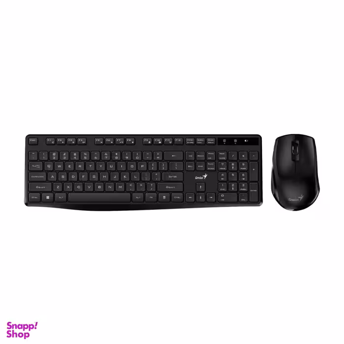 ماوس و کیبورد بی سیم جنیوس مدل KM-8206S