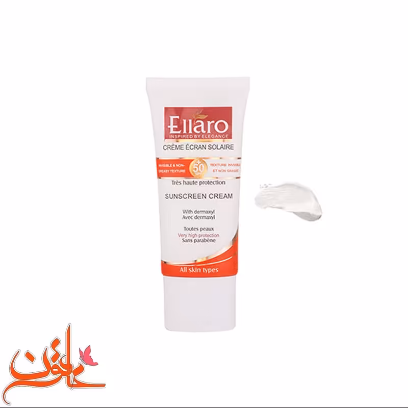 کرم ضد آفتاب الارو انواع پوست SPF 50 -بی رنگ