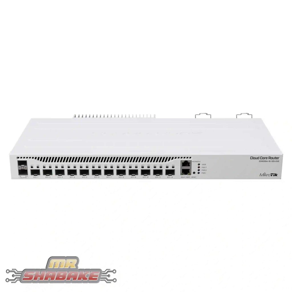 قیمت و خرید روتر میکروتیک CCR2004-1G-12S 2XS | مستر شبکه