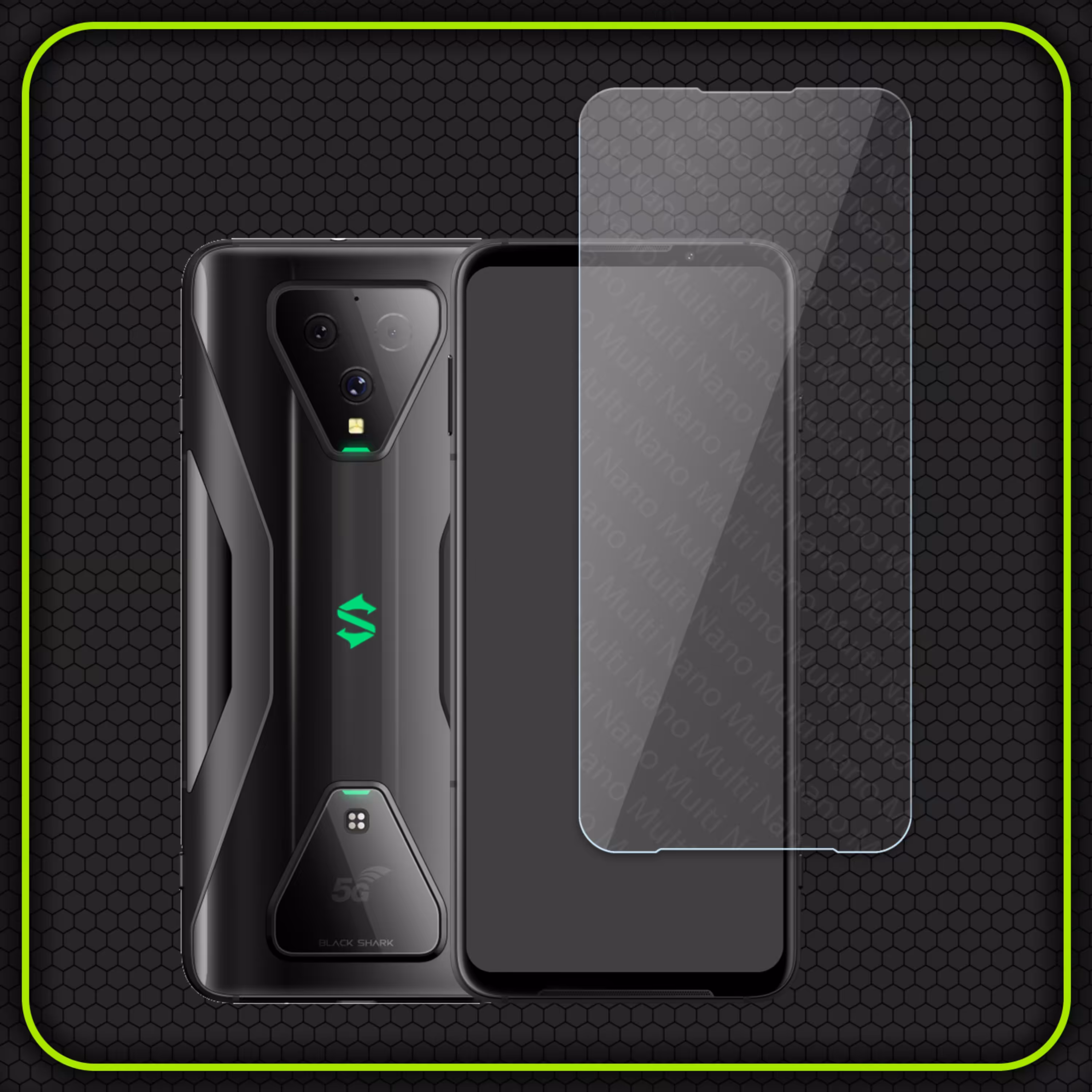 محافظ صفحه نمایش MultiNano مدل X-S1N مناسب برای موبایل شیائومی Black Shark 3