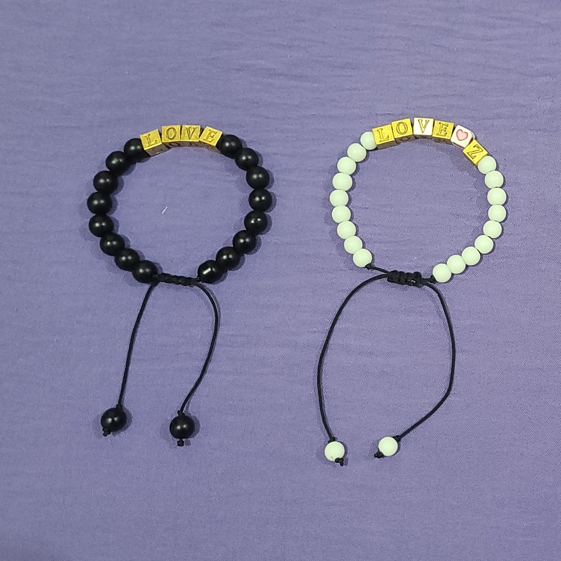 ست دستبند انیکس و حدید مردانه و زنانه با بند آسانسوری قابل تنظیم 