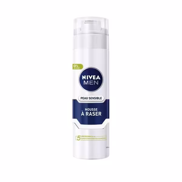 فوم اصلاح نیوآ مدل Peau Sensible حجم 200 میلی لیتر