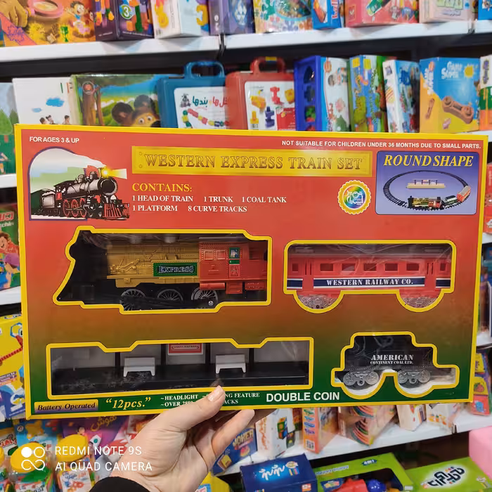 اسباب بازی قطار بزرگ کیفیت عالی