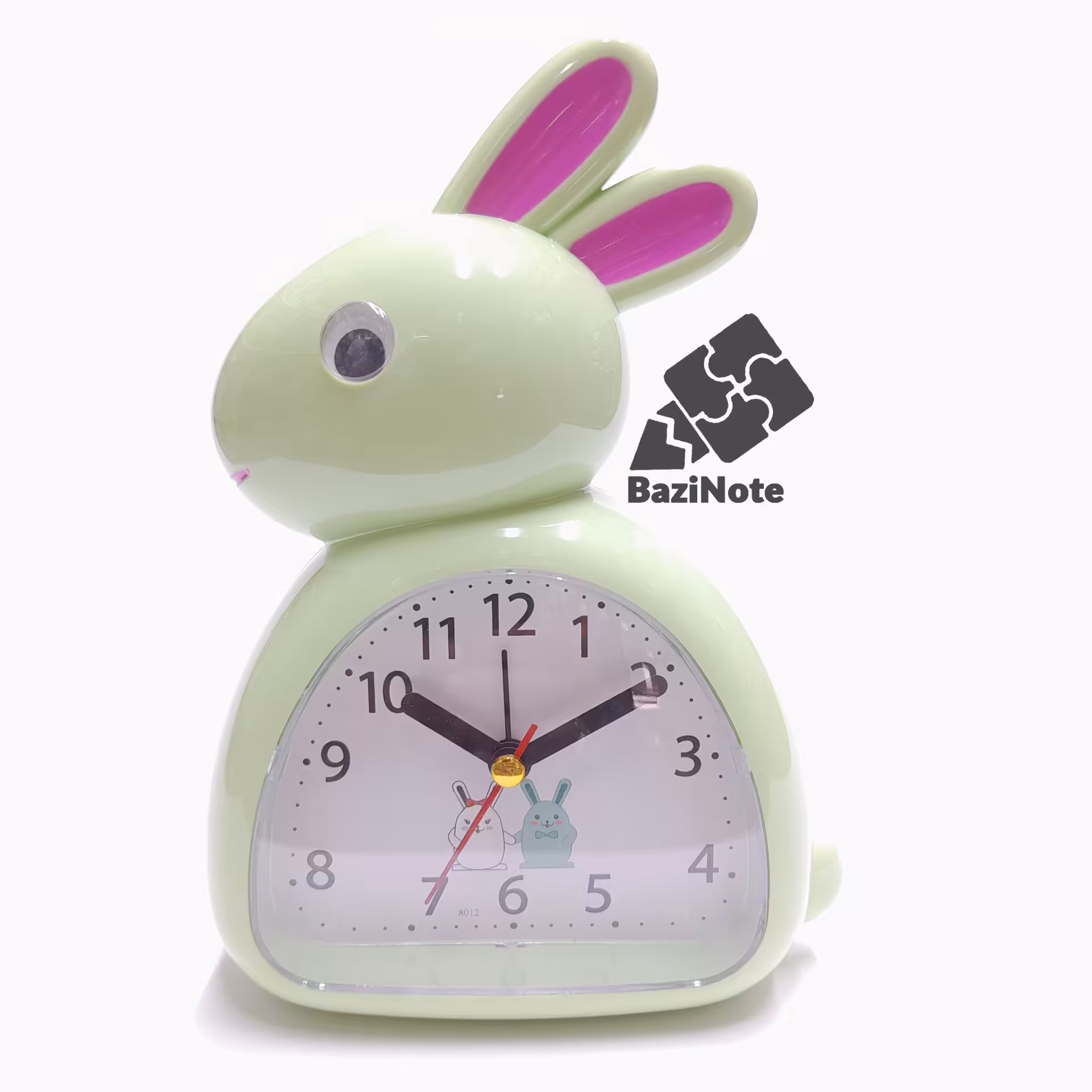 ساعت رومیزی زنگدار فانتزی طرح خرگوش