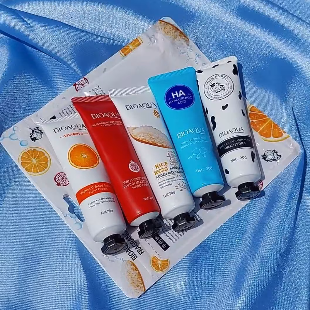 پک پنج عددی کرم دست و صورت مرطوب کننده و آبرسان بیوآکوا از غرفه پردیس