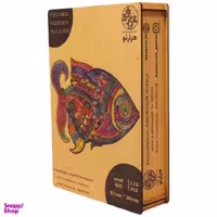 پازل چوبی آموزشی هزارتو (Hezarto) مدل آبزیان