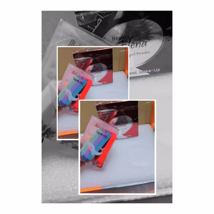 پنکک النا مناسب انواع پوست با بافتی ابریشمی و سیلیکونی موجودی  شماره 2