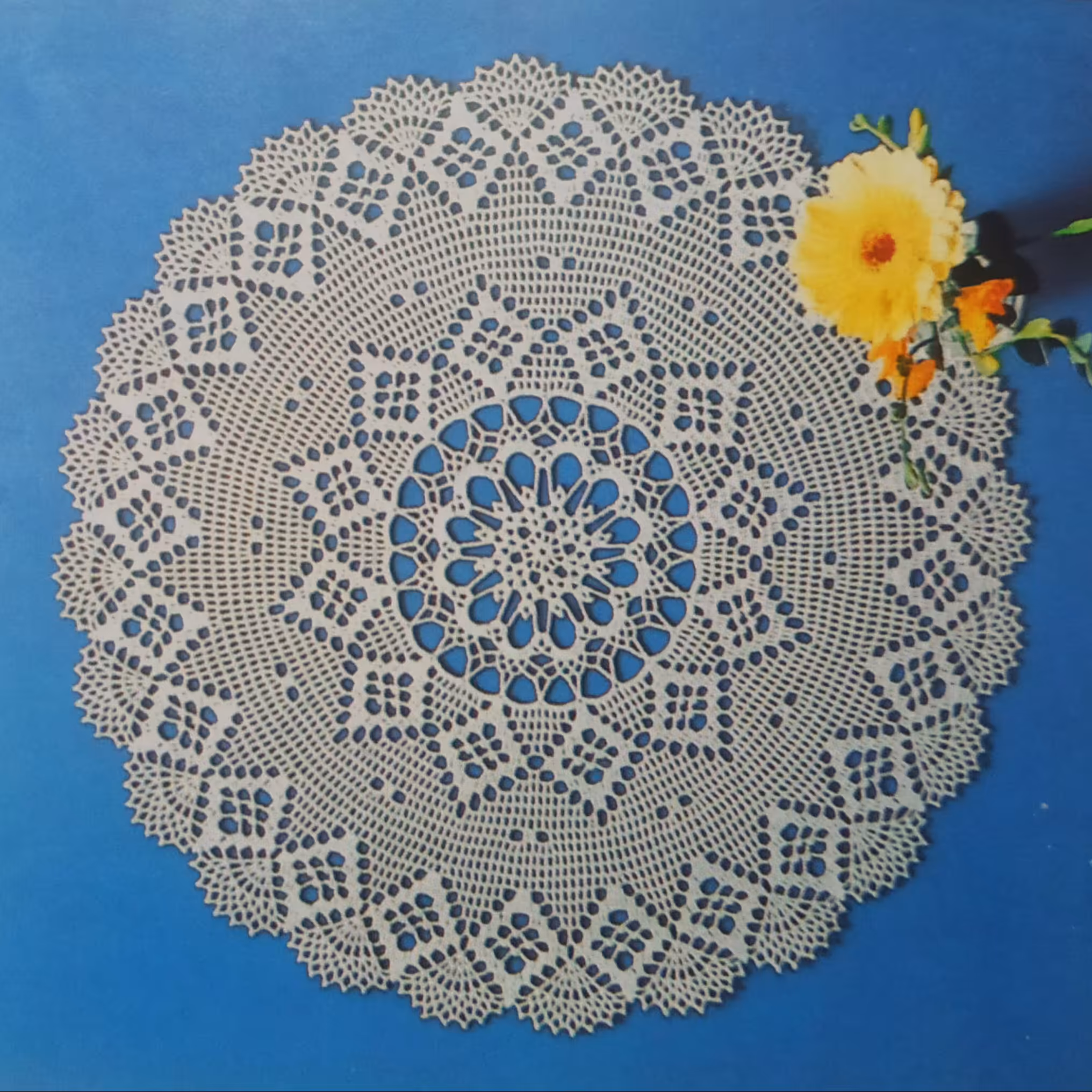 رومیزی ابریشم مدل 2