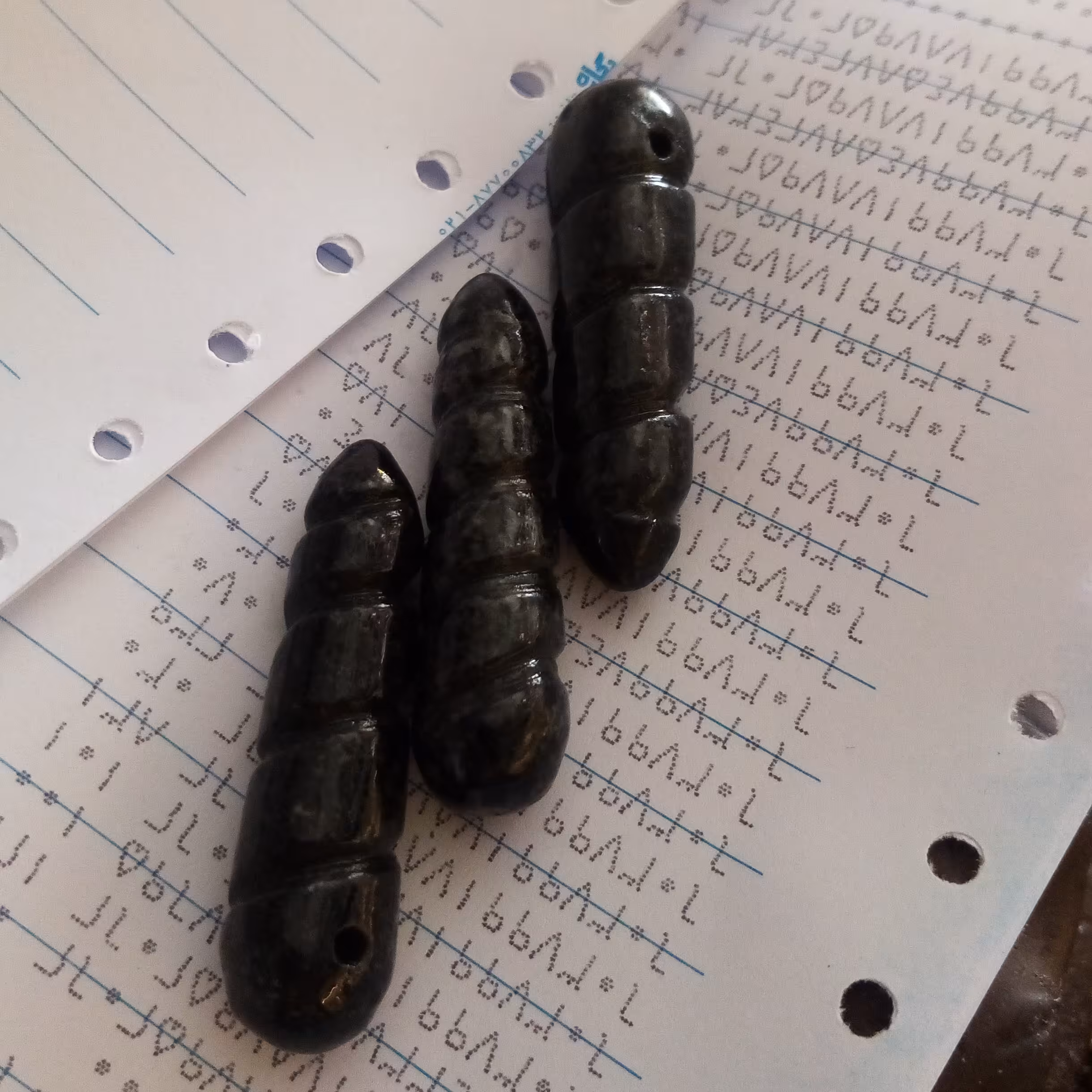 گردنبند سنگ عباس آباد اصل 