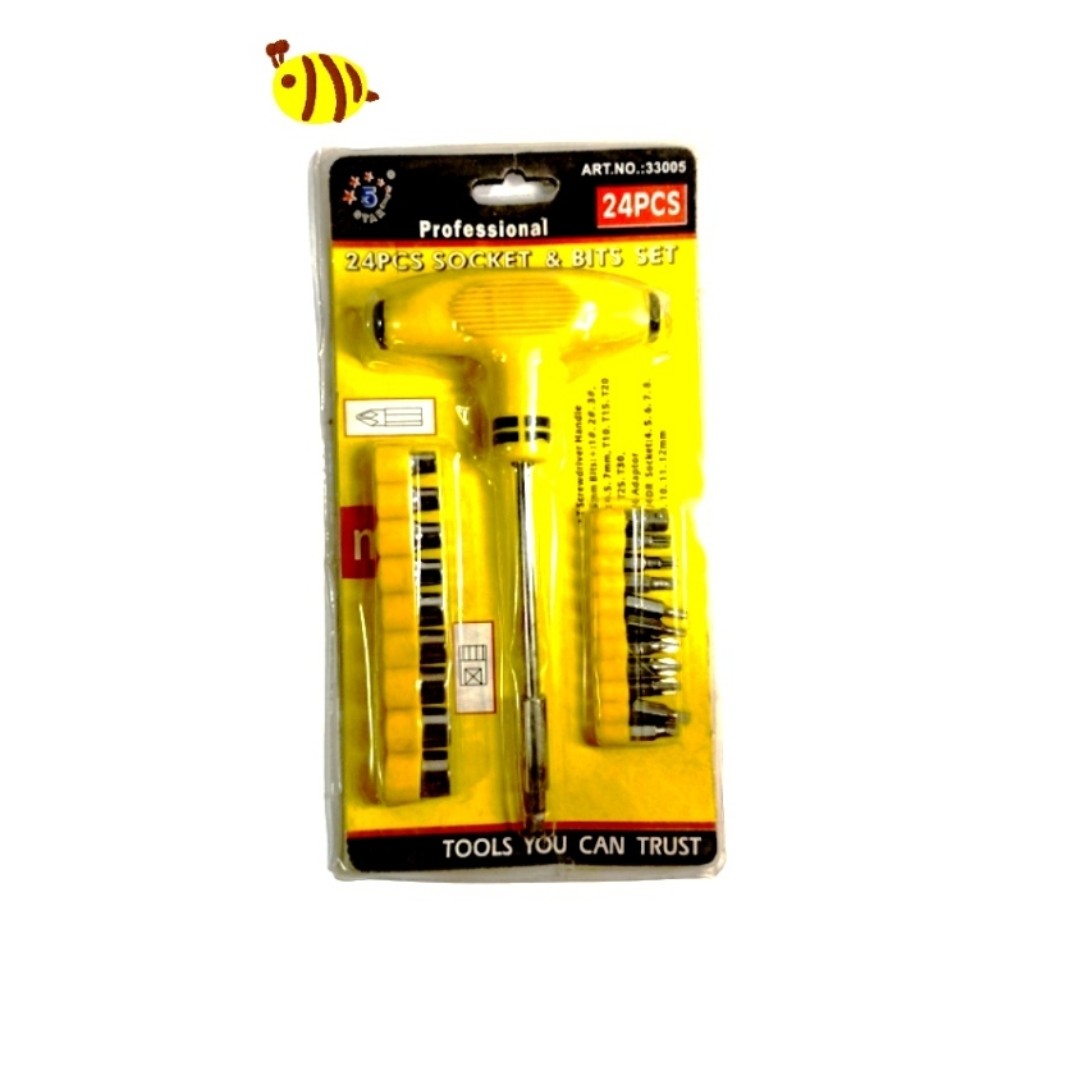 گجت 24 پارچ بکس و سری نوک ممتاز بسیار کاربردی و باکیفیت