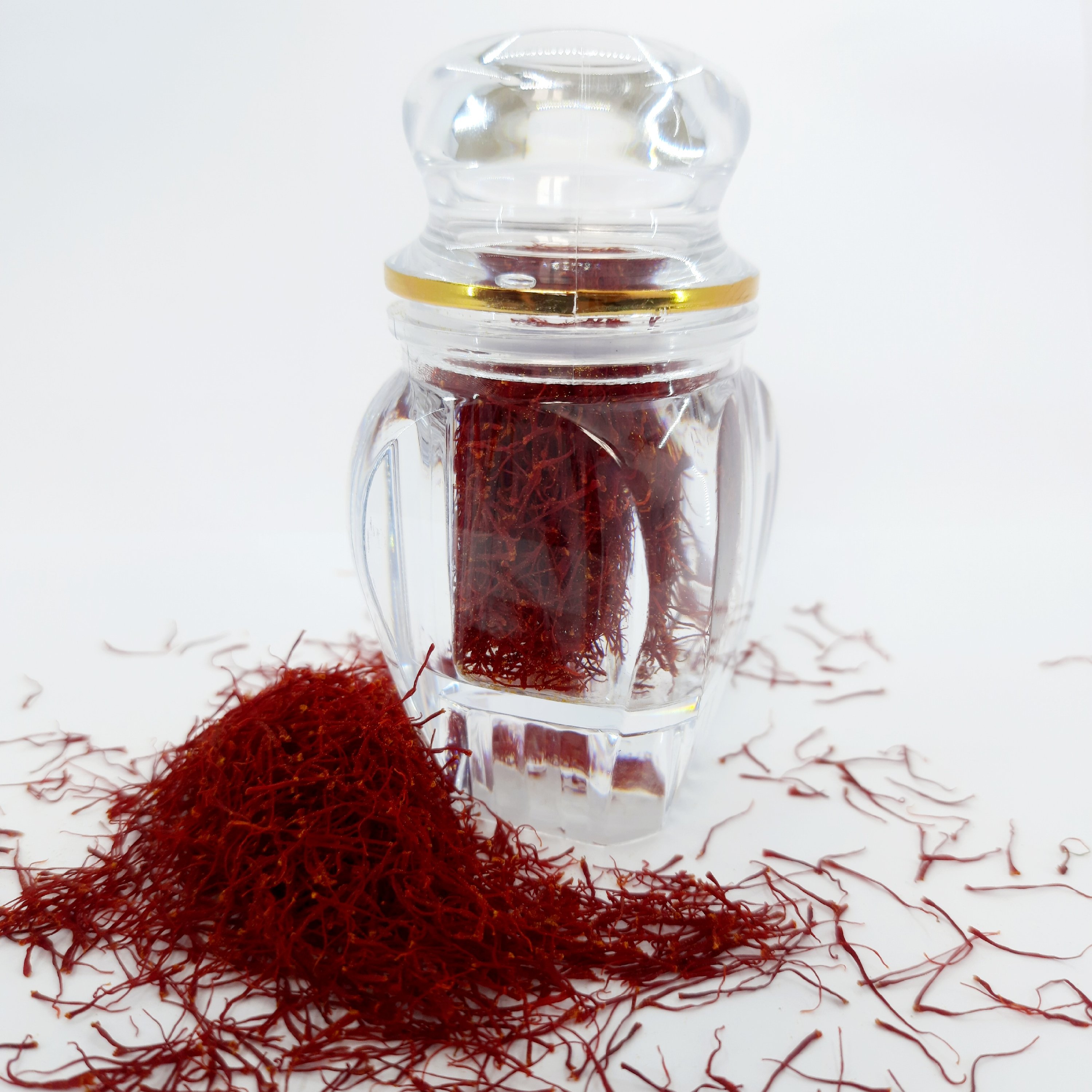 زعفران سرگل 2مثقالی امسالی طرح گوهر