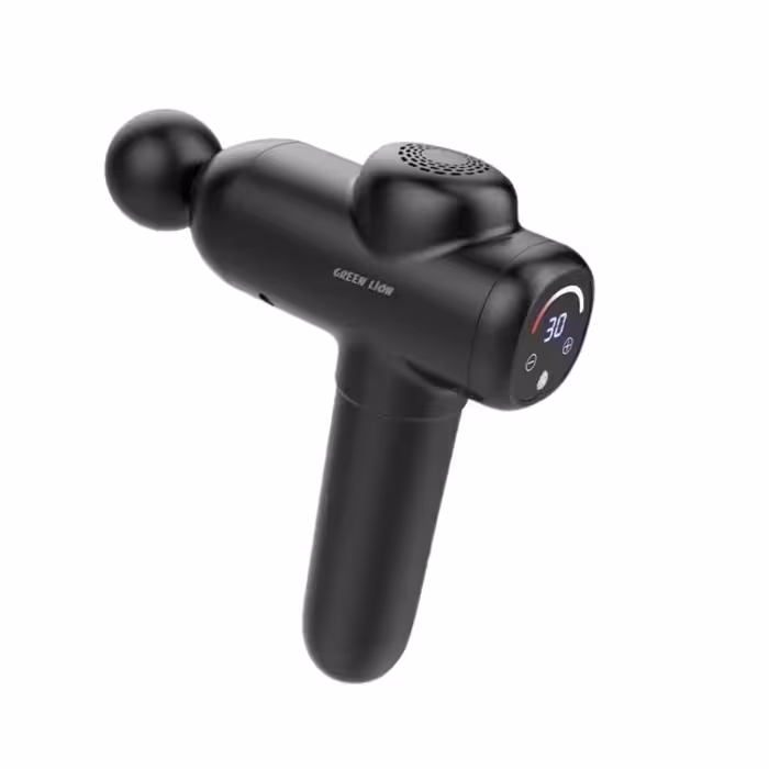 ماساژور تفنگی گرین لاین مدل Wave Massage Gun GNWVEMASGUNBK