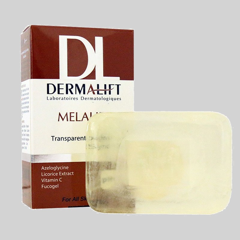 پن غیر صابونی روشن کننده پوست درمالیفت مدل ملالیفت (Melafit) وزن 100 گرم