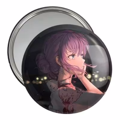 آینه جیبی خندالو مدل ساکورا انیمه فیت استی نایت Fate Stay Night کد 22733