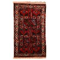 فرش دستباف دو متری مدل خراسان کد 410612