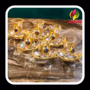 سرویس استکان و نعلبکی شاه عباسی