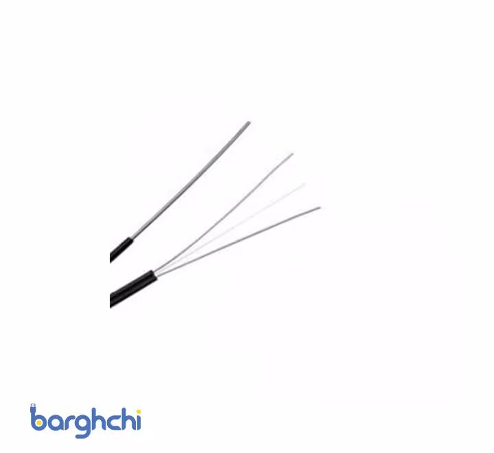 کابل دراپ فیبر نوری ای تی کی 2 کور Outdoor با روکش LDPE
