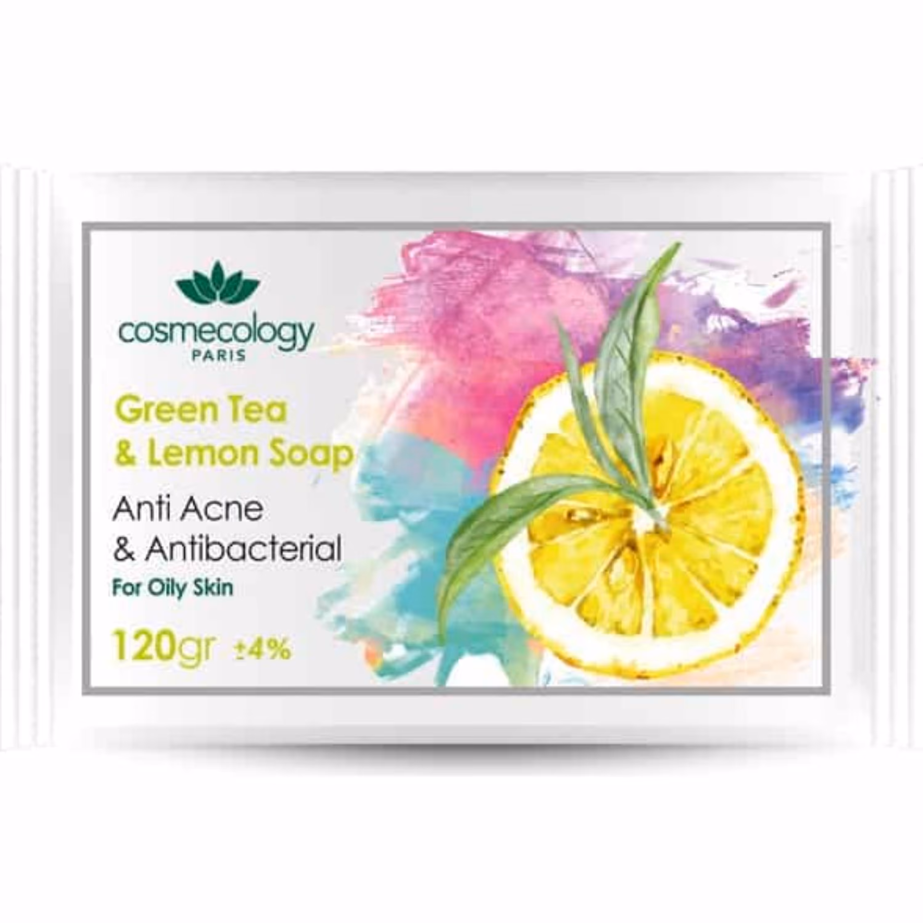 صابون چای سبز و لیمو کاسمکولوژی وزن 120g