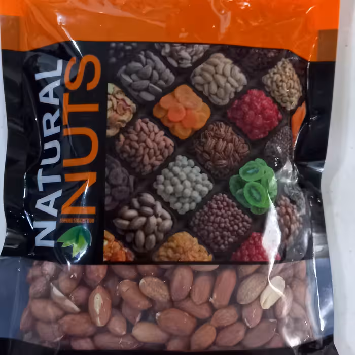 بادام زمینی خام درجه یک تازه و امسالی 500گرمی محصول  1401  