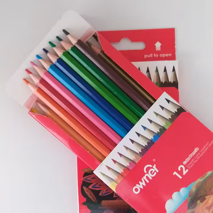 مداد رنگی اونر12رنگ