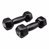 دمبل بدنسازی رکورد مدل Strong روکش دار وزن 2 کیلو گرم بسته دو عددی