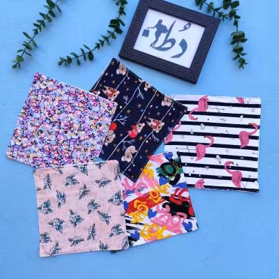 دستمال توالت پارچه ای نخی