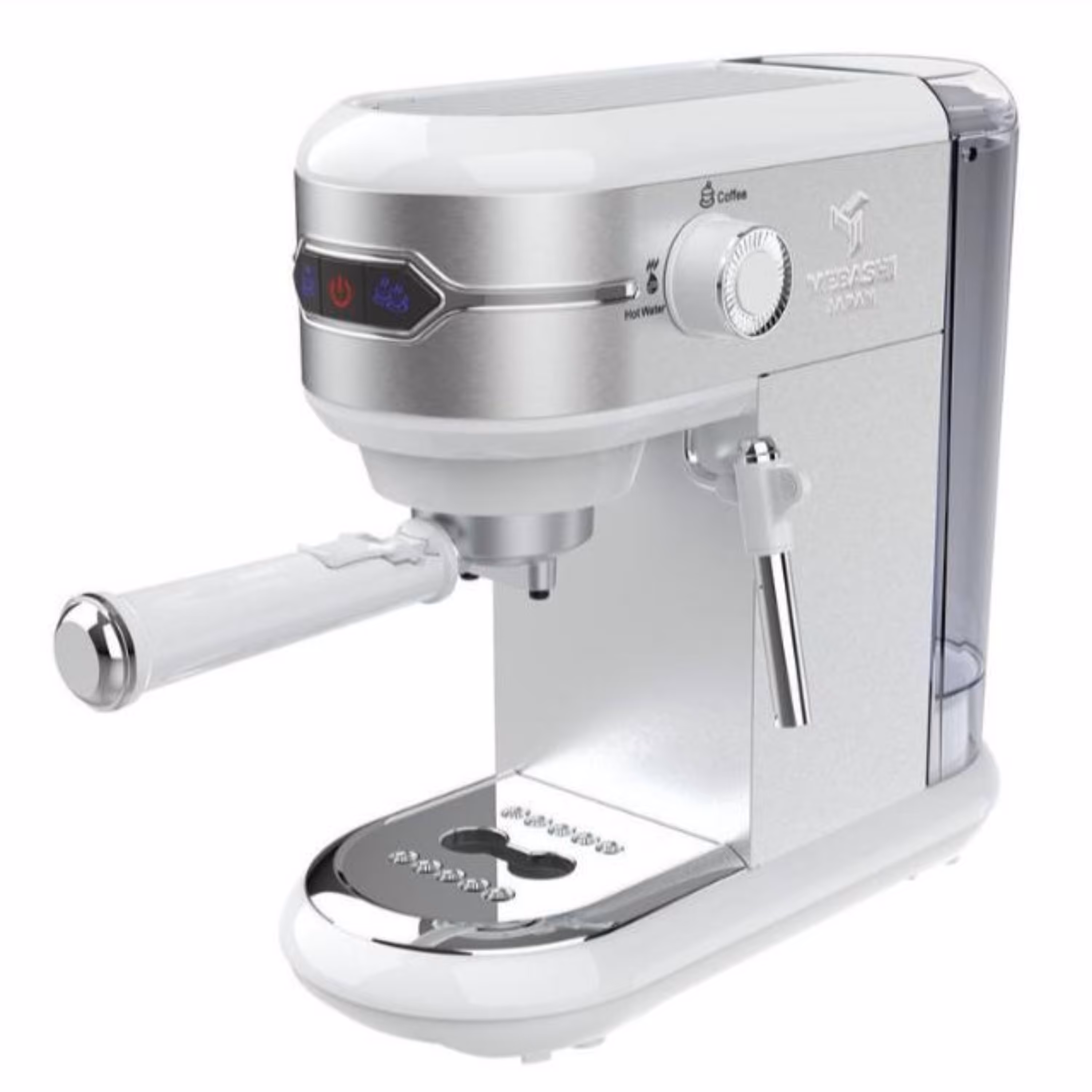 دستگاه اسپرسوساز مباشی 2026  اسپرسوساز خانگی مباشی مدل 2026 رنگ مشکی و قرمز