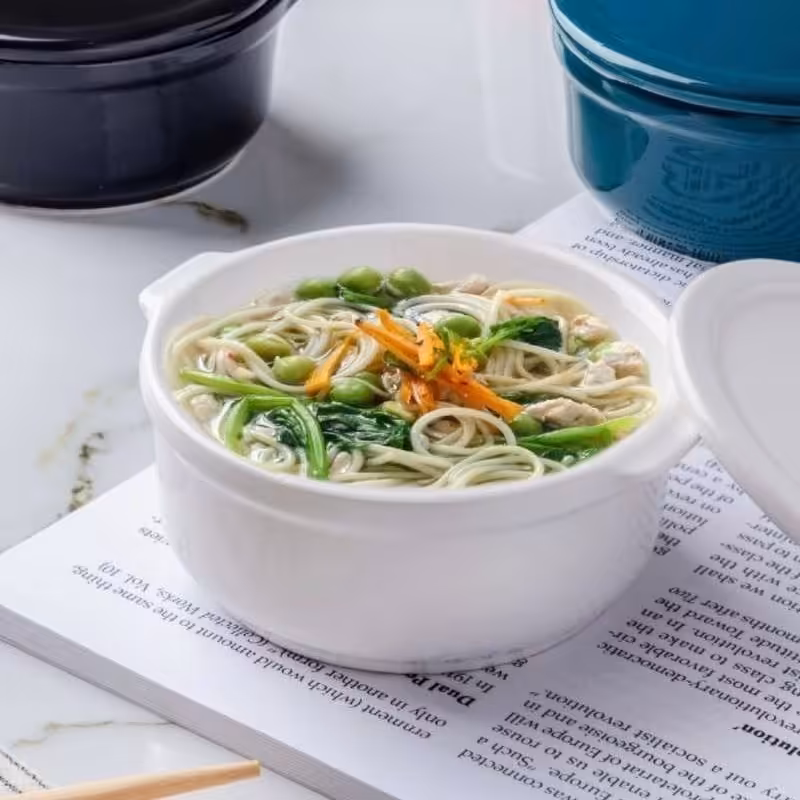 سوپ خوری سرامیکی تک نفره  پک دو عددی 