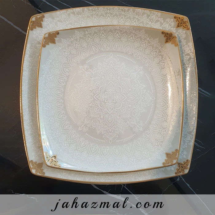 سرویس چینی پردیس طرح صحرا 30 پارچه کد 2046