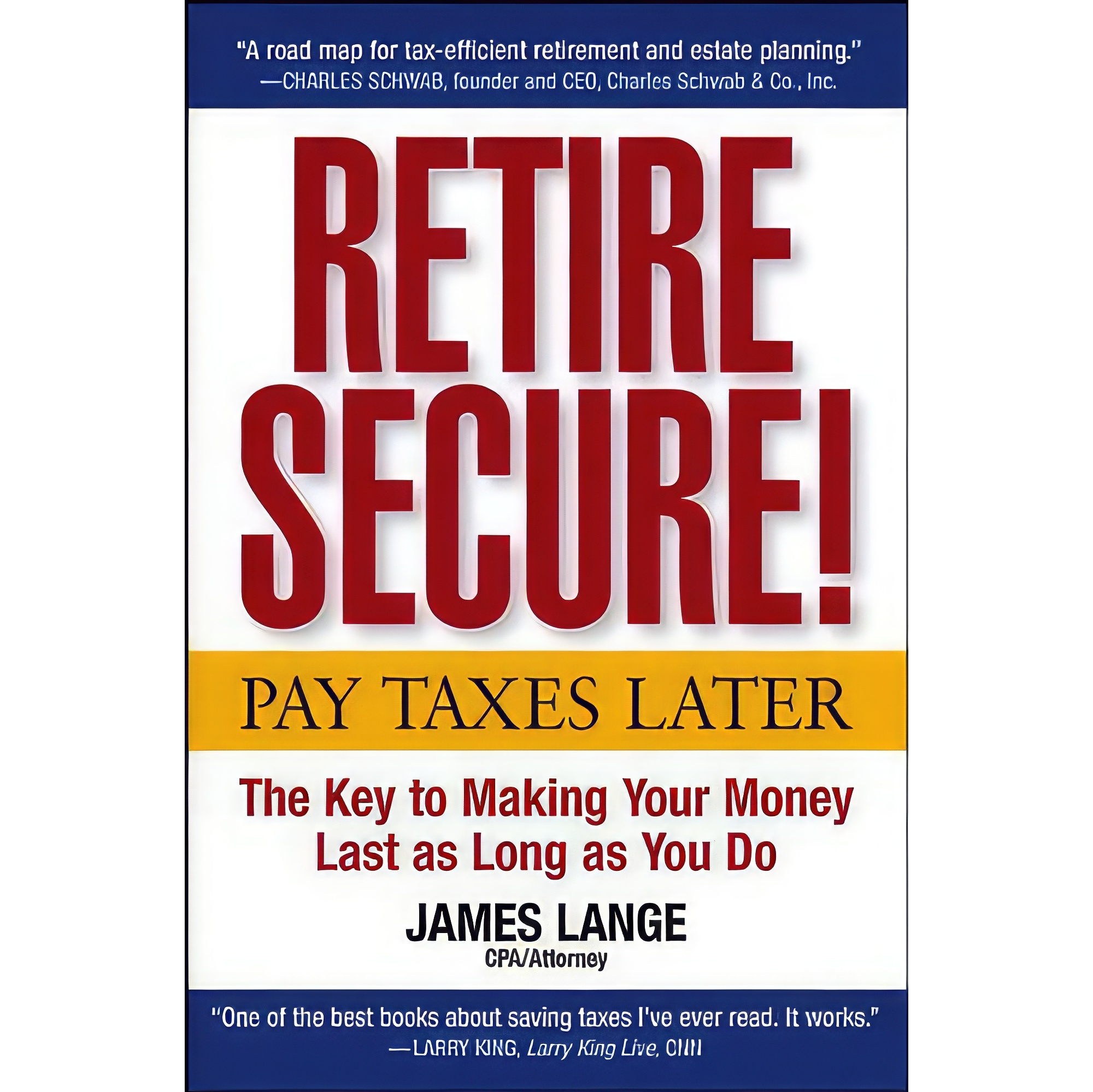 کتاب زبان اصلی Retire Secure اثر James Lange انتشارات Wiley