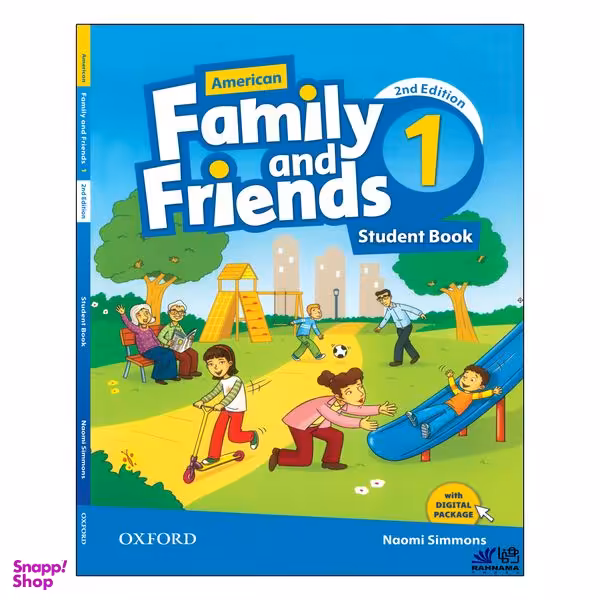 کتاب AMERICAN FAMILY AND FRIENDS 1 اثر NAOMI SIMMONS انتشارات رهنما