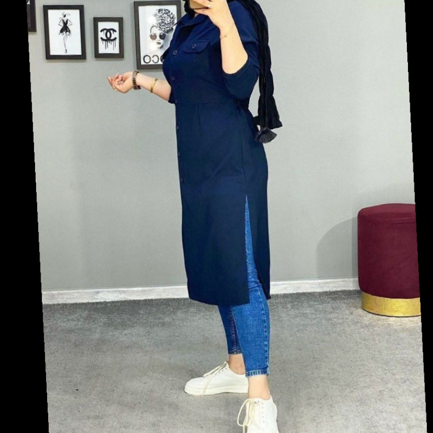 مانتو بلند زنانه کد 78