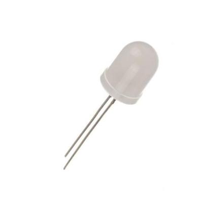 مجموعه 35 عددی LED نارنجی مات بدنه سفید 10mm