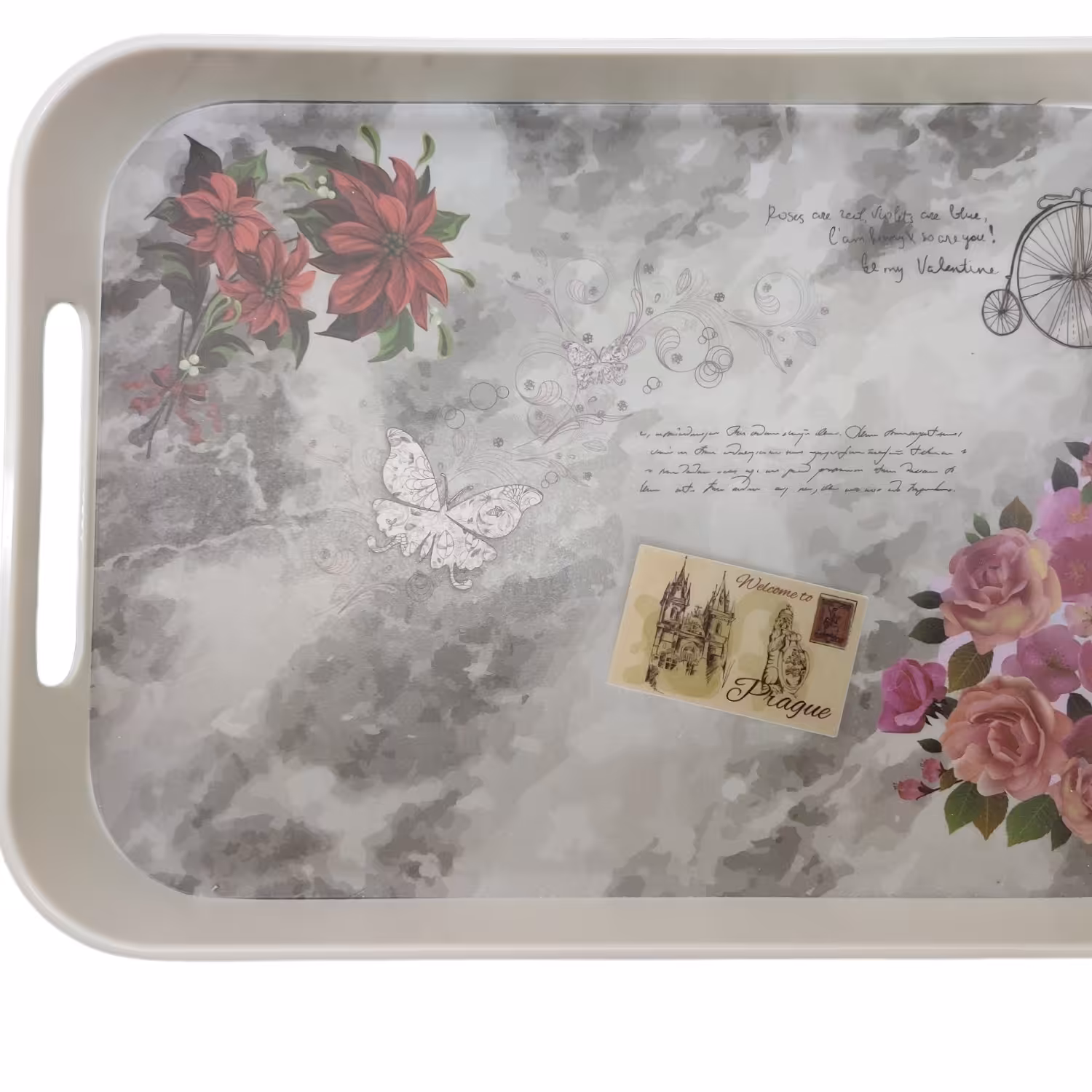 سینی مدل هوم  gray paragraph 